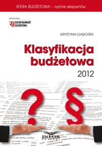 Klasyfikacja budżetowa 2012 (książka + CD)