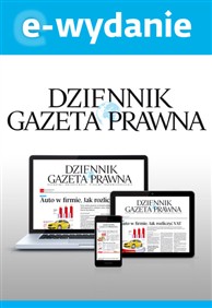e-wydanie Dziennika Gazety Prawnej -  wydanie bieżące
