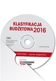 Klasyfikacja budżetowa 2016 CD
