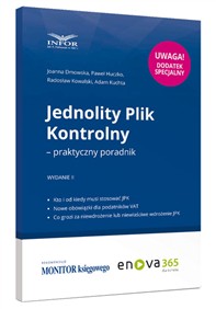 Jednolity Plik Kontrolny – praktyczny poradnik (wydanie II z dodatkiem specjalnym) (książka)