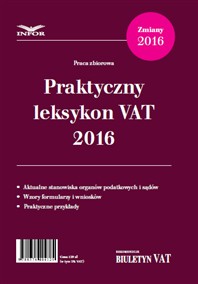 Praktyczny leksykon VAT 2016 (PDF)