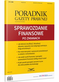Poradnik Gazety Prawnej 12/16 Sprawozdanie finansowe po zmianach (PDF)