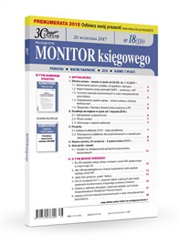 Monitor Księgowego 18/2017