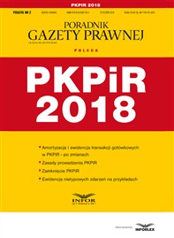 Podatkowa Księga Przychodów i Rozchodów 2018. (PDF)