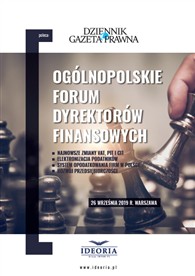 Ogólnopolskie Forum Dyrektorów Finansowych