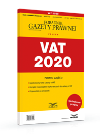 VAT 2020. Podatki część 2