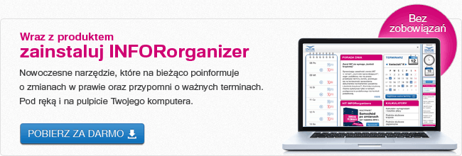 Bezpłatny INFORorganizer