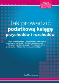Jak prowadzić podatkową księgę przychodów i rozchodów? (PDF)