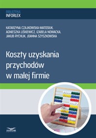 Koszty uzyskania przychodu w małej firmie (PDF)