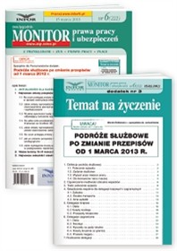 Podróże służbowe po zmianie przepisów od 1 marca 2013 r. (książka)