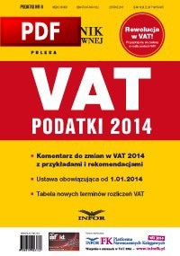 PDF - VAT Podatki 2014 - komentarz do zmian