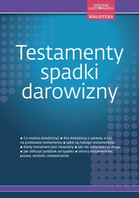 Testamenty, spadki, darowizny (PDF)