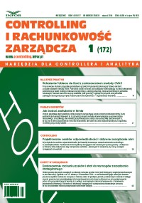 Controlling i Rachunkowość Zarządcza  1/14 PDF