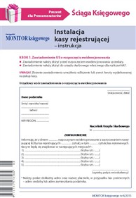 Ściąga Księgowego - Instalacja kasy rejestrującej - instrukcja PDF