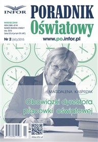Poradnik Oświatowy 2/15 - Obowiązki dyrektora placówki oświatowej