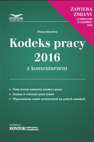 Kodeks pracy 2016 z komentarzem (PDF)