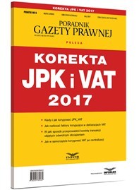 Korekta JPK i VAT 2017 (PDF)