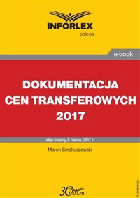 Dokumentacja cen transferowych (PDF)