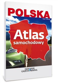Samochodowy Atlas Polski z Dziennikiem Gazetą Prawną