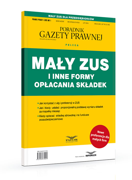 Składki Zus Dla Przedsiębiorców 2019 Składki Zus Mała Firma Inforpl 2091