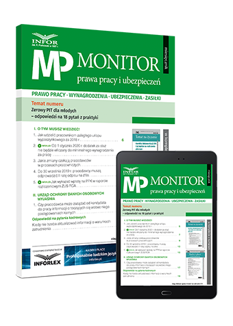 Monitor Prawa Pracy i Ubezpieczeń - prenumerata PREMIUM Abonament na 12 miesięcy