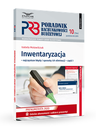 Inwentaryzacja – najczęstsze błędy i sposoby ich eliminacji – część I. Poradnik Rachunkowości Budżetowej nr 10/2019