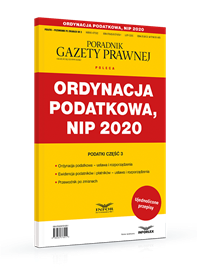 Ordynacja podatkowa, NIP 2020. Podatki część 3