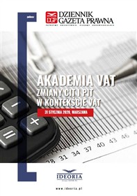 Akademia VAT Zmiany CIT i PIT w kontekście VAT