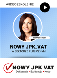 Wideoszkolenie: Nowy JPK_VAT w sektorze publicznym po zmianach od 1 października 2020