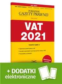 VAT 2021. Podatki część 2