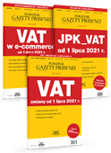 KOMPLET: VAT zmiany od 1 lipca 2021 + JPK_VAT + VAT w e-commerce