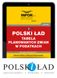 Polski Ład – tabela planowanych zmian w podatkach (PDF)