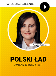 Wideoszkolenie: Polski Ład – zmiany w ryczałcie