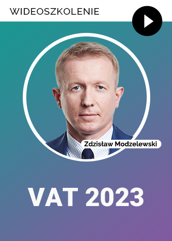 Wideoszkolenie: VAT 2023