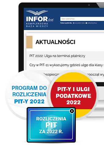 INFORLEX Rozliczenie PIT za 2022 r.