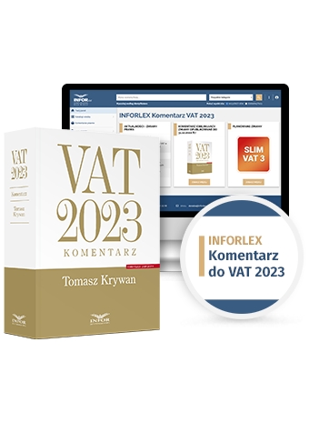 VAT 2023. Komentarz z serwisem online