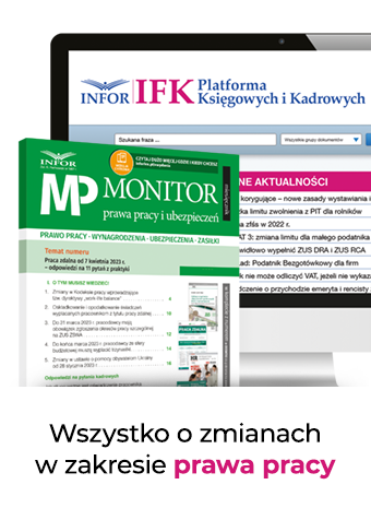 Komplet: IFK z Monitorem Prawa Pracy i Ubezpieczeń - 3 miesiące