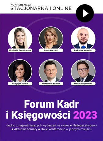 Konferencja: Forum Kadr i Księgowości 2023