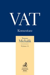VAT Komentarz 2018