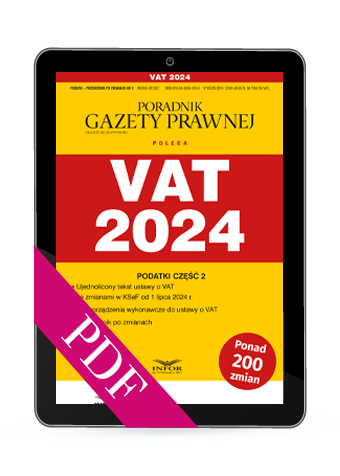 VAT 2024. Podatki część 2 (PDF)