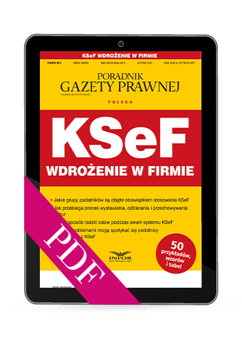 KSeF. Wdrożenie w firmie (PDF)