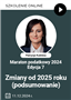 Szkolenie: Zmiany od 2025 roku