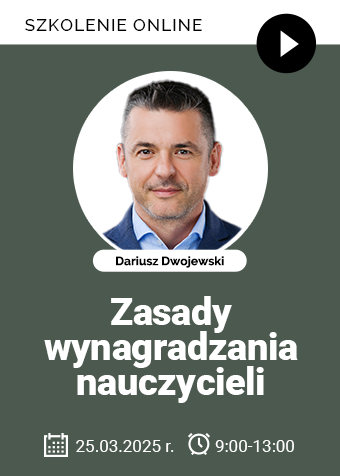 Szkolenie: Zasady wynagradzania nauczycieli