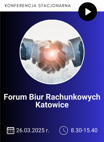 Konferencja: Forum Biur Rachunkowych – Katowice