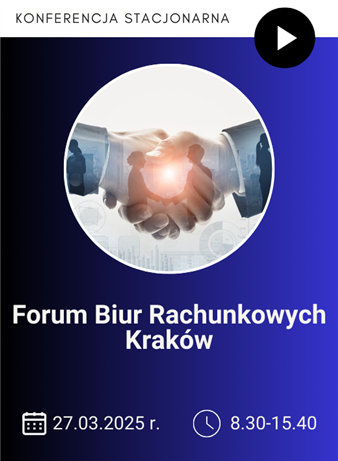 Konferencja: Forum Biur Rachunkowych – Kraków