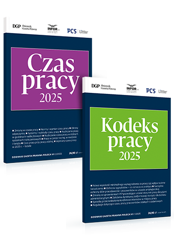 Komplet: Kodeks pracy 2025 + Czas pracy 2025