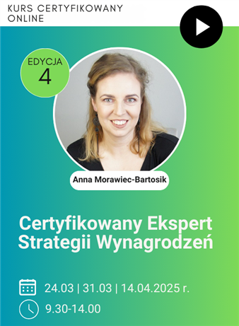 Szkolenie: Certyfikowany Ekspert Strategii Wynagrodzeń – edycja 4