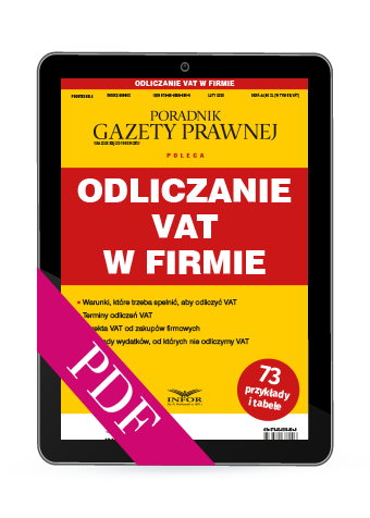 Odliczanie VAT w firmie (PDF)