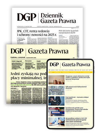 Dziennik Gazeta Prawna - specjalna oferta na 6 miesięcy