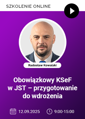 Szkolenie: Obowiązkowy KSeF w jednostkach budżetowych – przygotowanie do wdrożenia